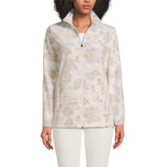 Women's Petite Anyweather Fleece Full Zip Print Jacket