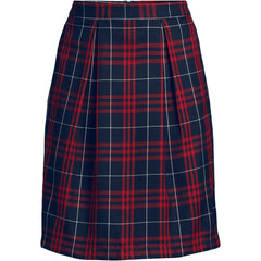 Women's Plaid Skort Top of Knee