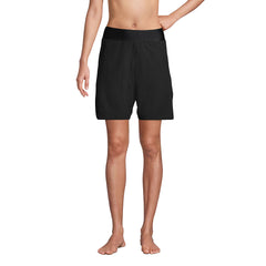 Women's Petite SunShade UPF 50 9" Board Shorts with Panty