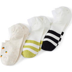 Women's 3-Pack No Show Socks