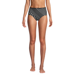 Women's Chlorine Resistant Reversible High Waisted Bikini Bottoms