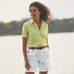 Women's Petite Wrinkle Free No Iron Shirt