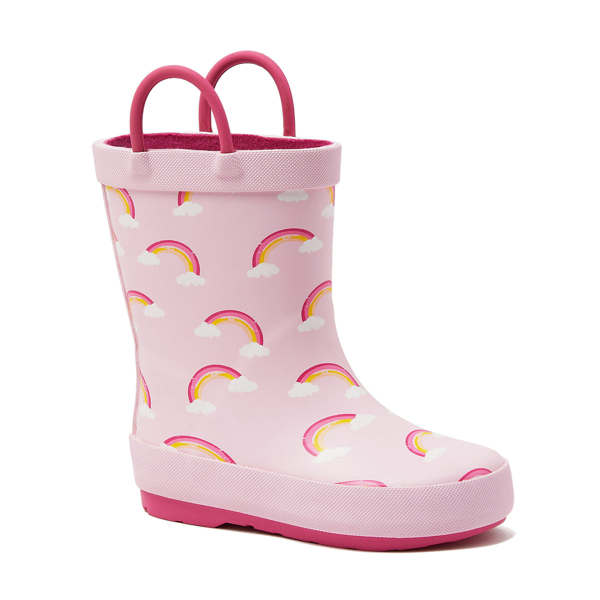 Toddlers Pull On Splash Rubber Rain Boots