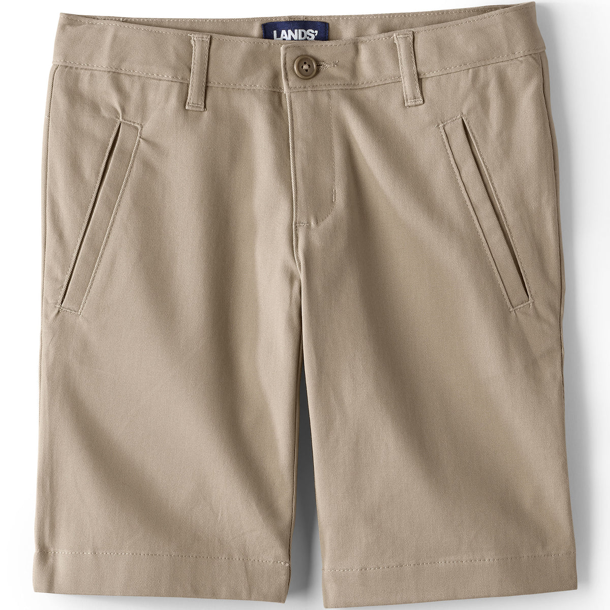 Girls Stretch Chino Bermuda Shorts