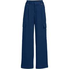 Women's Tall Soft Polish Cargo High Rise Wide Leg Pants