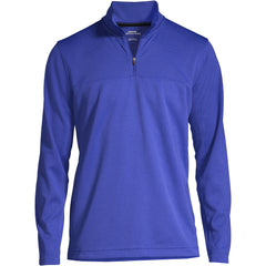 School Uniform Men's Textured Quarter Zip Pullover