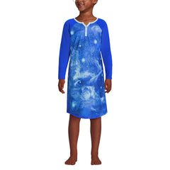 Girls Long Sleeve Jersey Nightgown