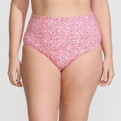 Women's Plus Size Tugless High Waisted Bikini Bottoms