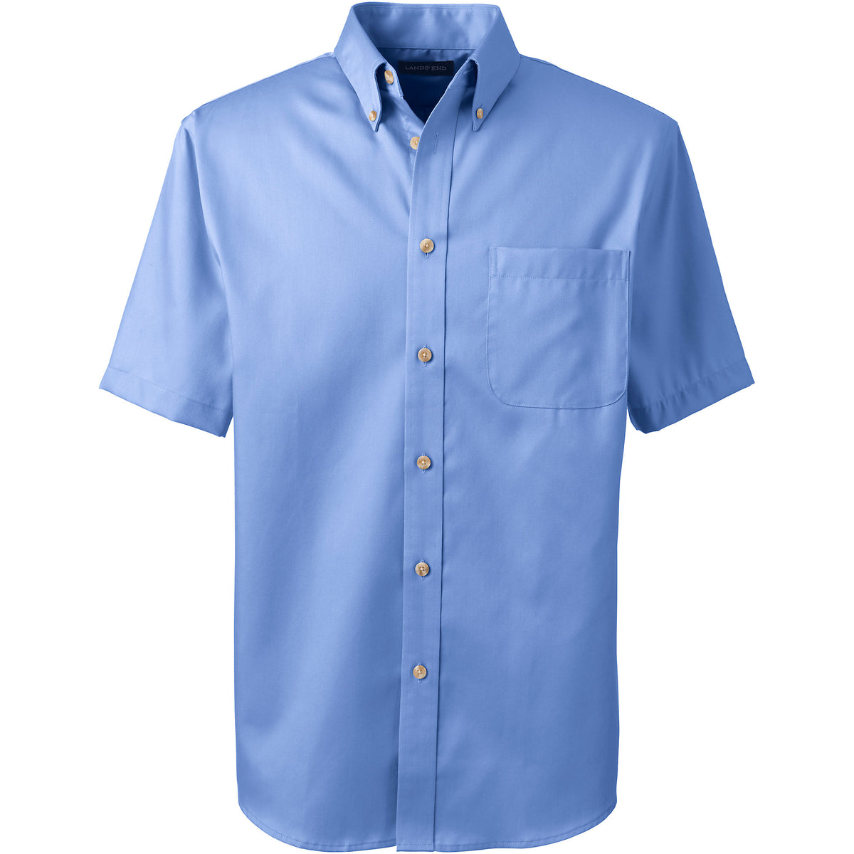 School Uniform Men's Big Short Sleeve Performance Twill Shirt