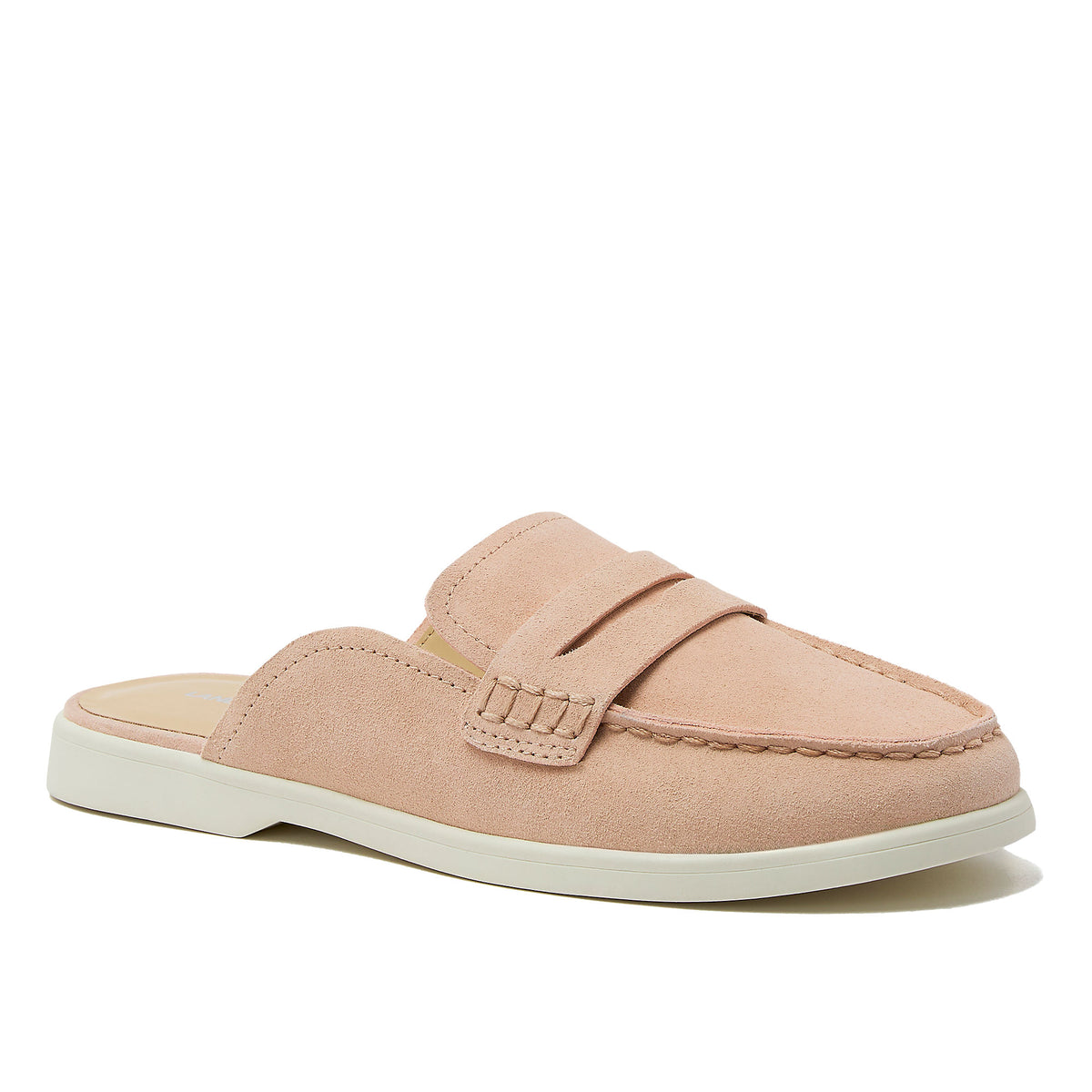 Women's Comfort Slip On Suede Penny Loafer Mules