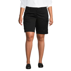 School Uniform Women's Plus Chino Cargo Short