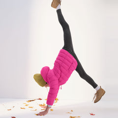 Girls Tough Cotton Legging with Pocket