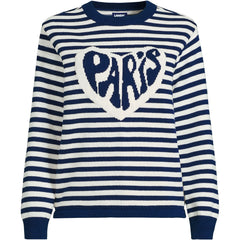Women's Drifter Jacquard Crew Neck Sweater