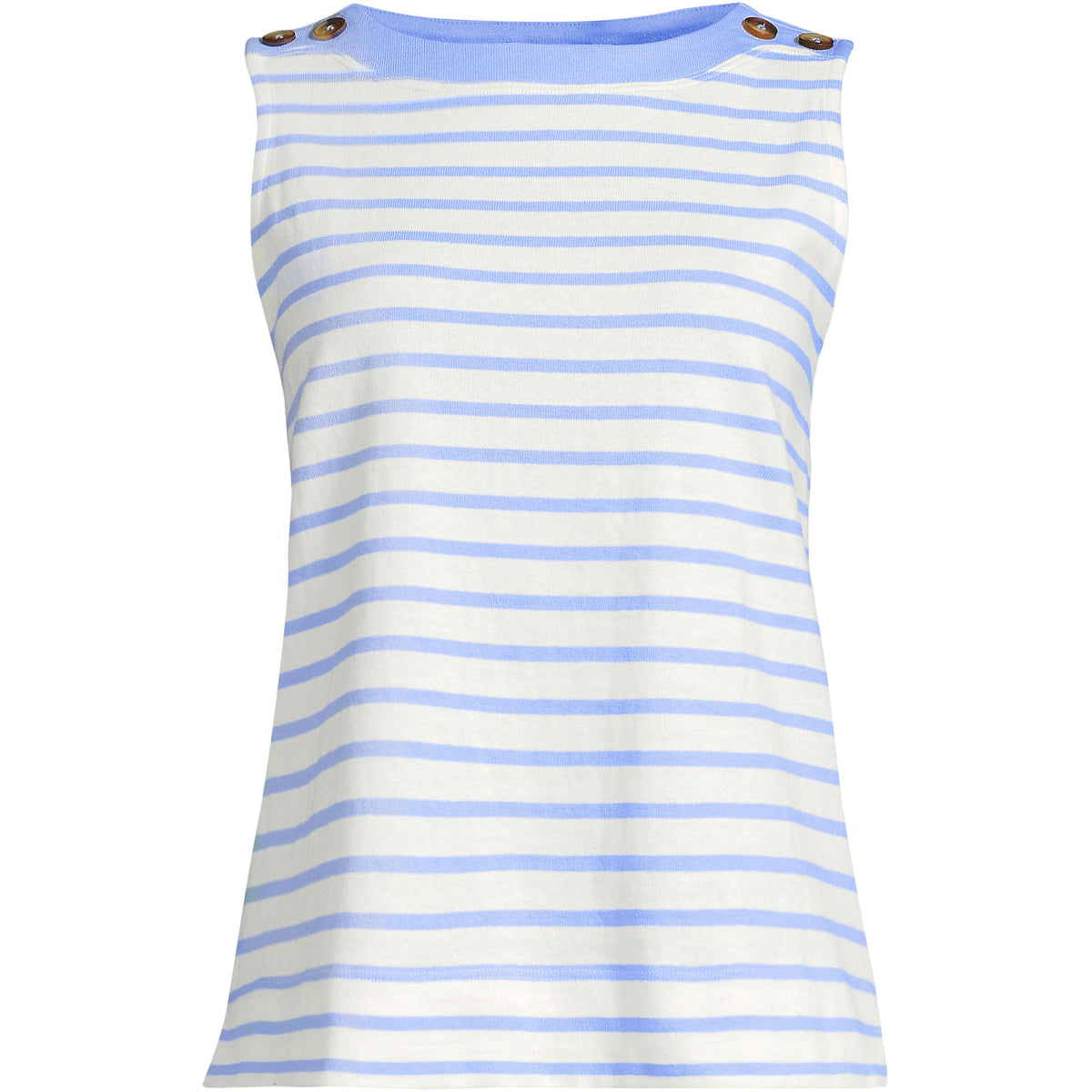Women's Mariner Button Shoulder Tank