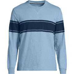 Men's Long Sleeve Slub Crew