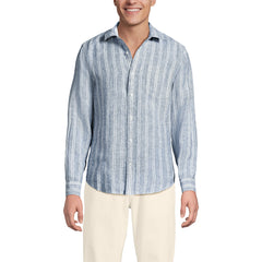 Men's Long Sleeve Linen Shirt