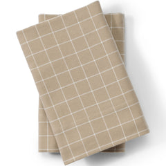 Comfy Super Soft Cotton Flannel Plaid Pillowcases - 5oz