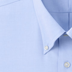 School Uniform Men's Tall Tailored Long Sleeve No Iron Buttondown Pinpoint Shirt