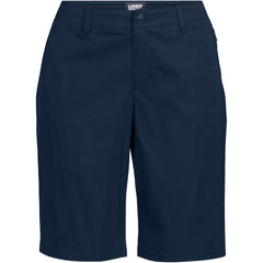 School Uniform Women's Active Performance 9" Chino Shorts