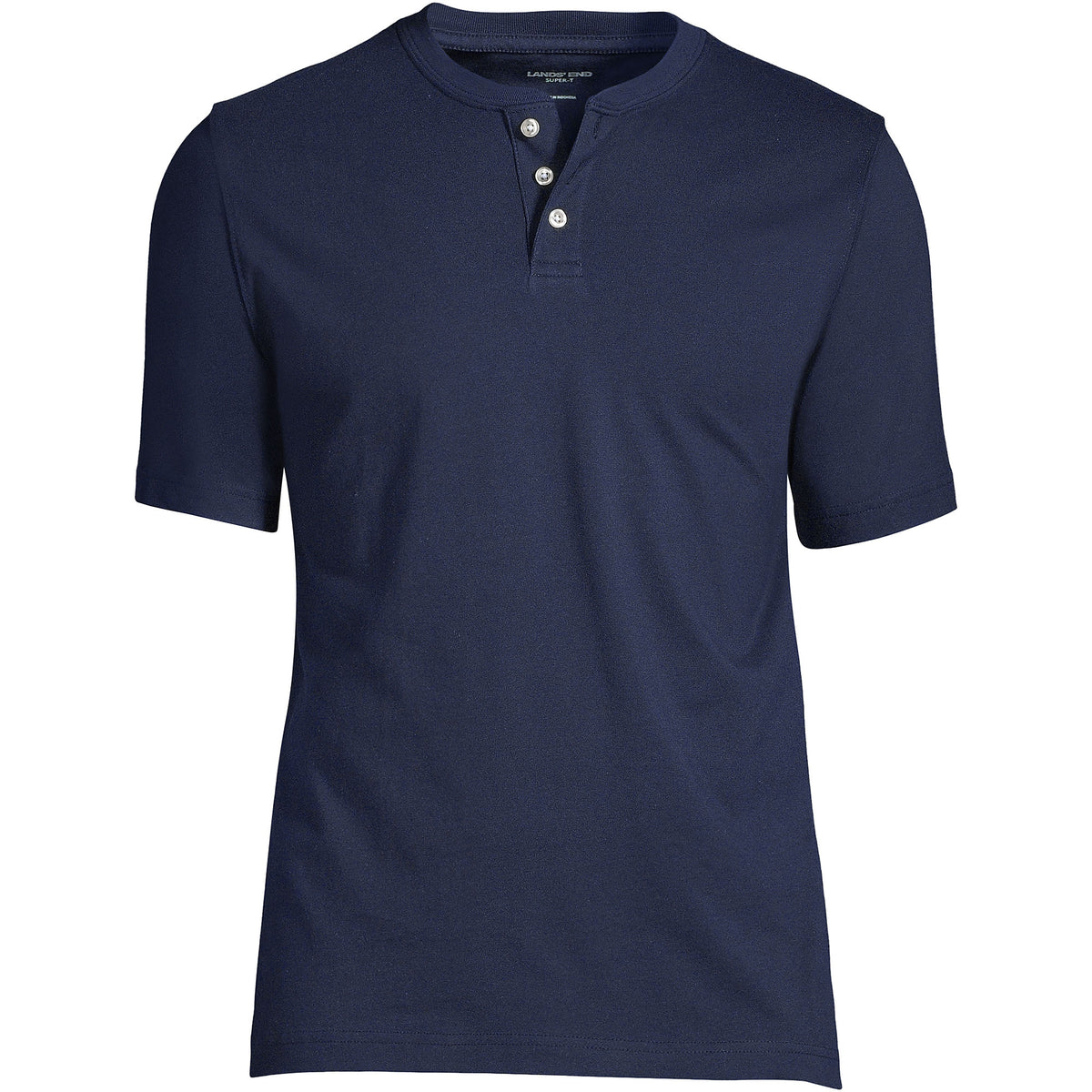 Men's Big and Tall Short Sleeve Super-T Henley