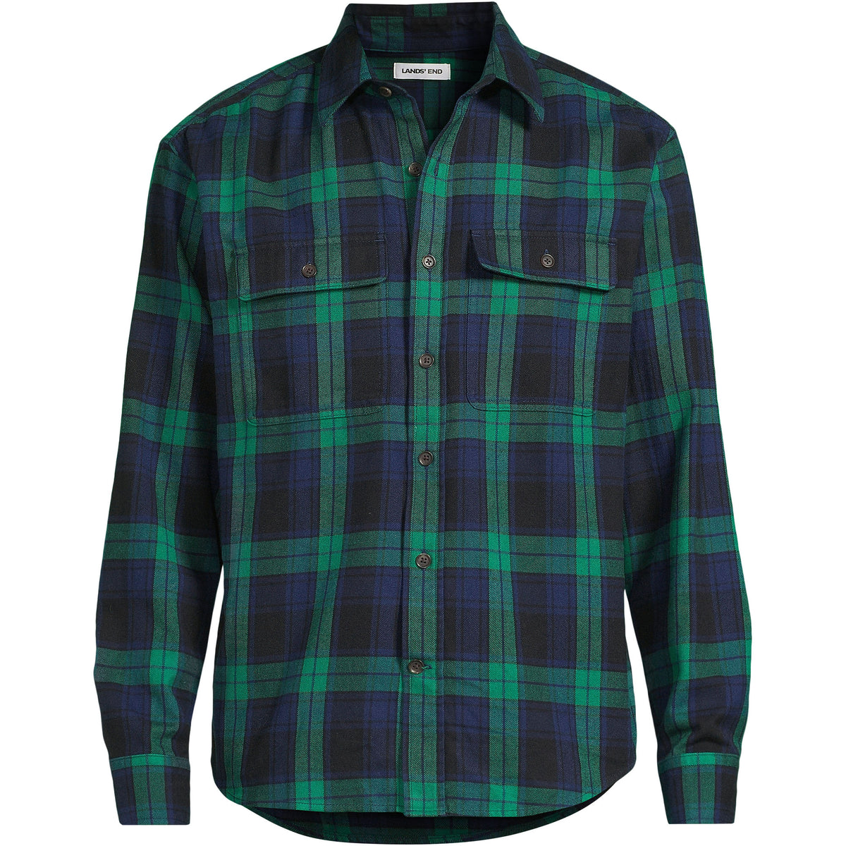 Men's Long Sleeve RainDefense Flannel Shirt