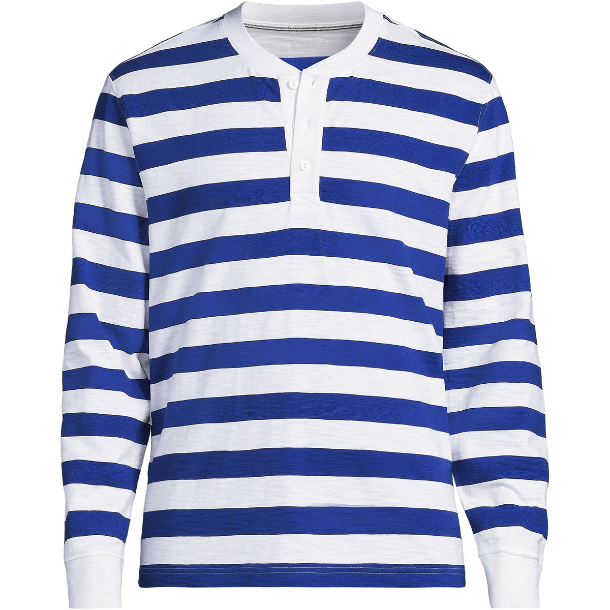 Men's Long Sleeve Slub Henley