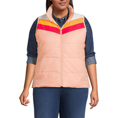 Women's Plus Size Wanderweight Reversible Packable Down Vest