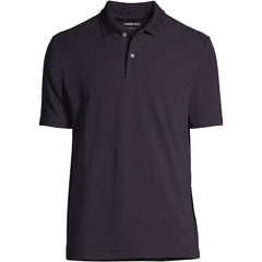 School Uniform Men's Short Sleeve Basic Mesh Polo Shirt