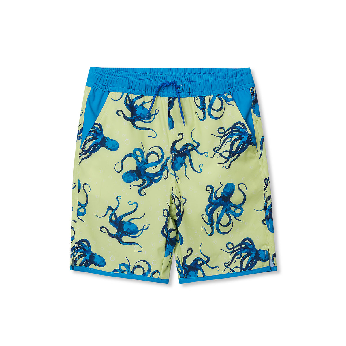 Boys Chlorine Resistant Stretch Hydroliner Sport Swim Trunks