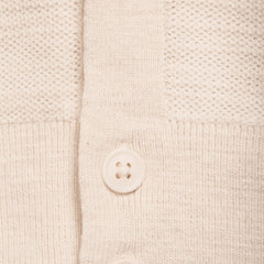 Men's Tall Short Sleeve Texture Stitch Button Through Sweater Polo