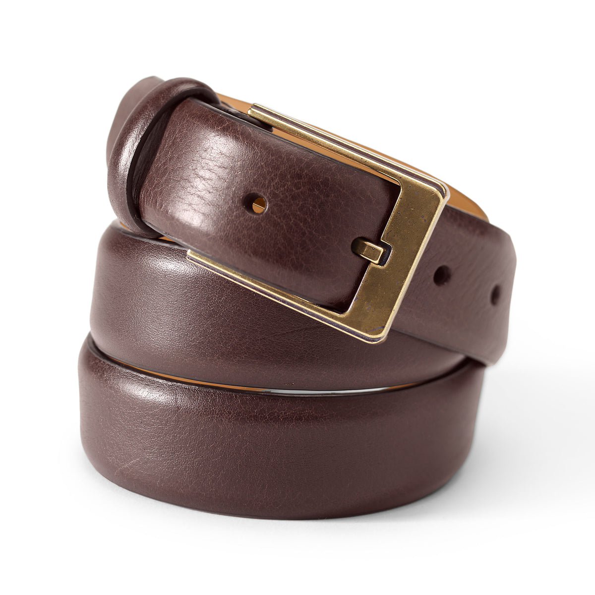 Men's Big Feather Edge Dress Belt