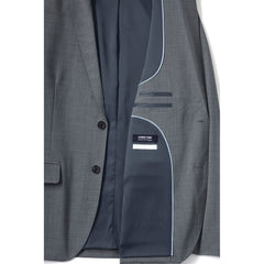School Uniform Men's Big Washable Wool 2 Button Tailored Fit Suit Jacket