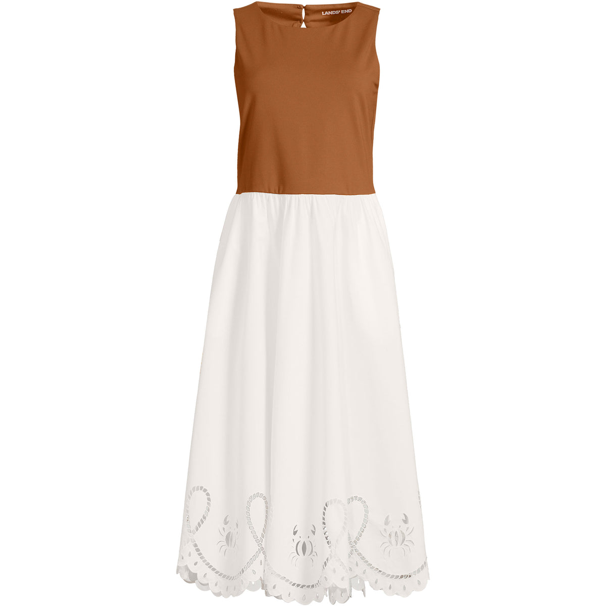 Women's Plus Size Embroidered Duet Midi Dress
