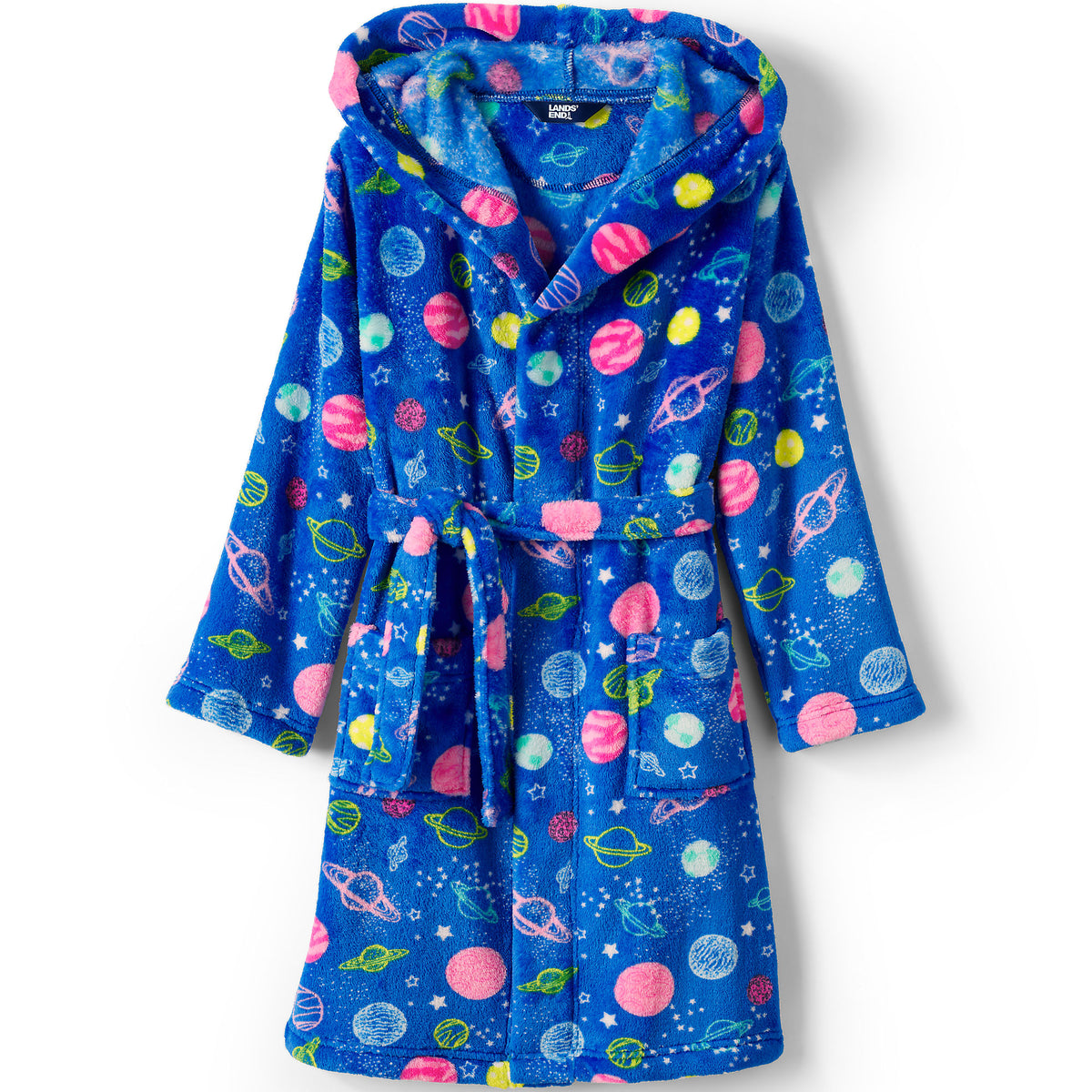 Kids Fleece Hooded Robe