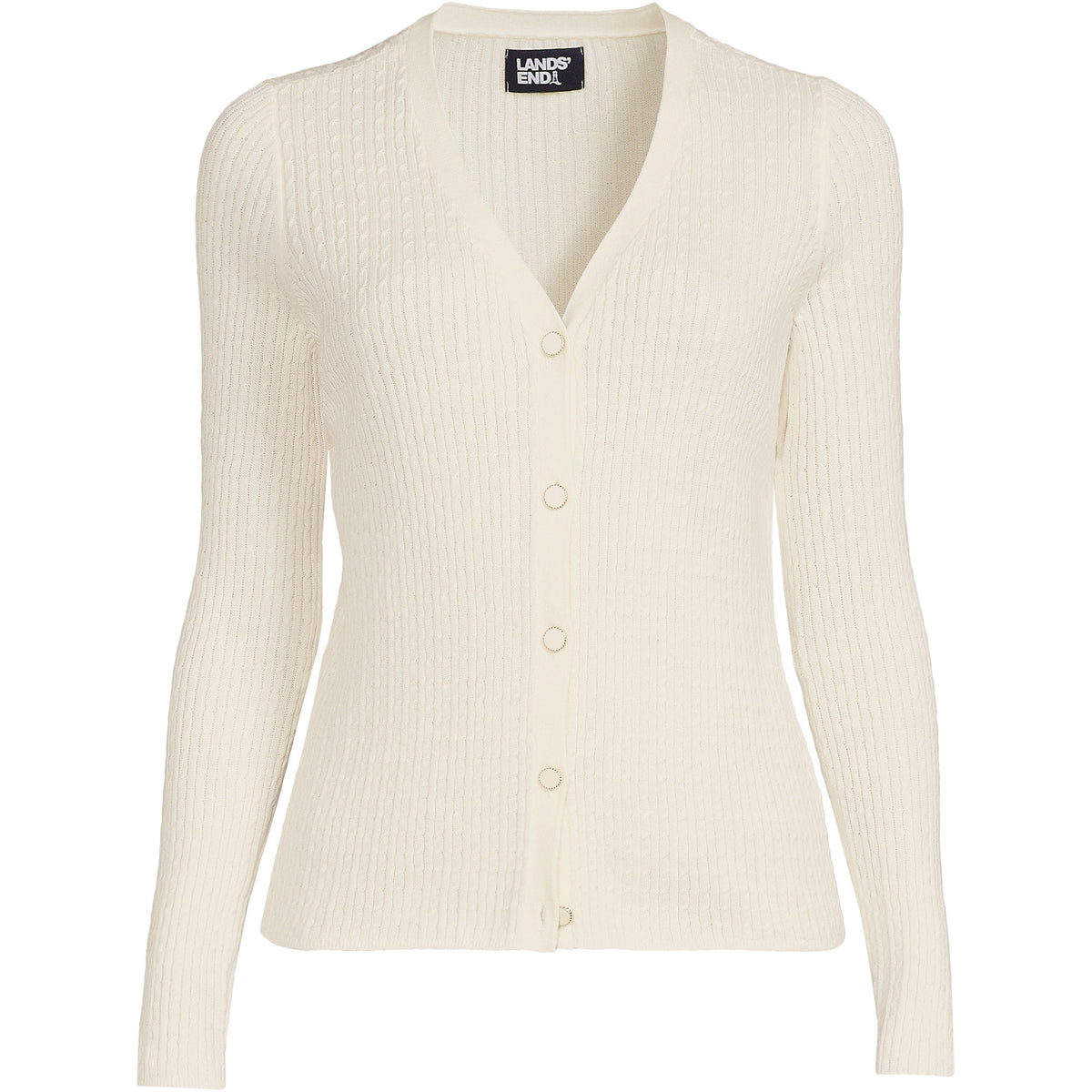 Women's Drifter Baby Cable VNeck Cardigan Sweater - Set Top