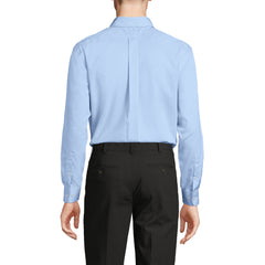 Men's Long Sleeve Buttondown No Iron Pinpoint Shirt