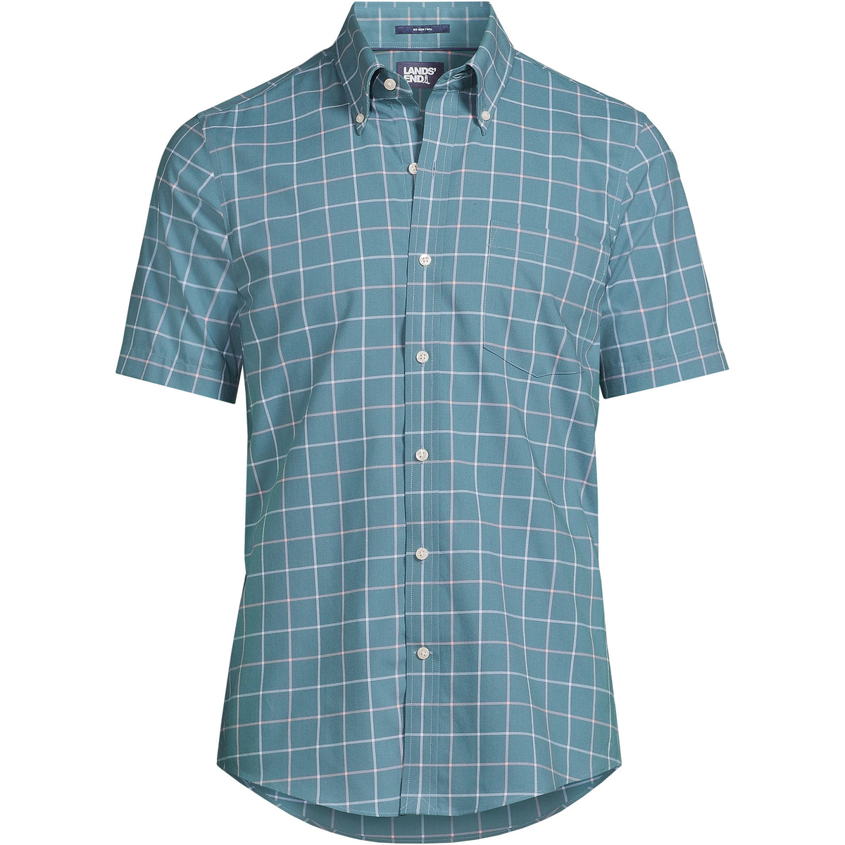 Men's Short Sleeve No Iron Twill Shirt