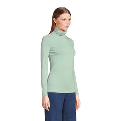 Lightweight Jersey Long Sleeve Turtleneck
