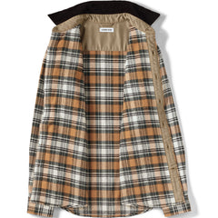 Men's Tall Authentic Flannel Shirt with Corduroy Collar