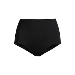 Women's Plus Size Tummy Control Tugless High Waisted Bikini Swim Bottoms