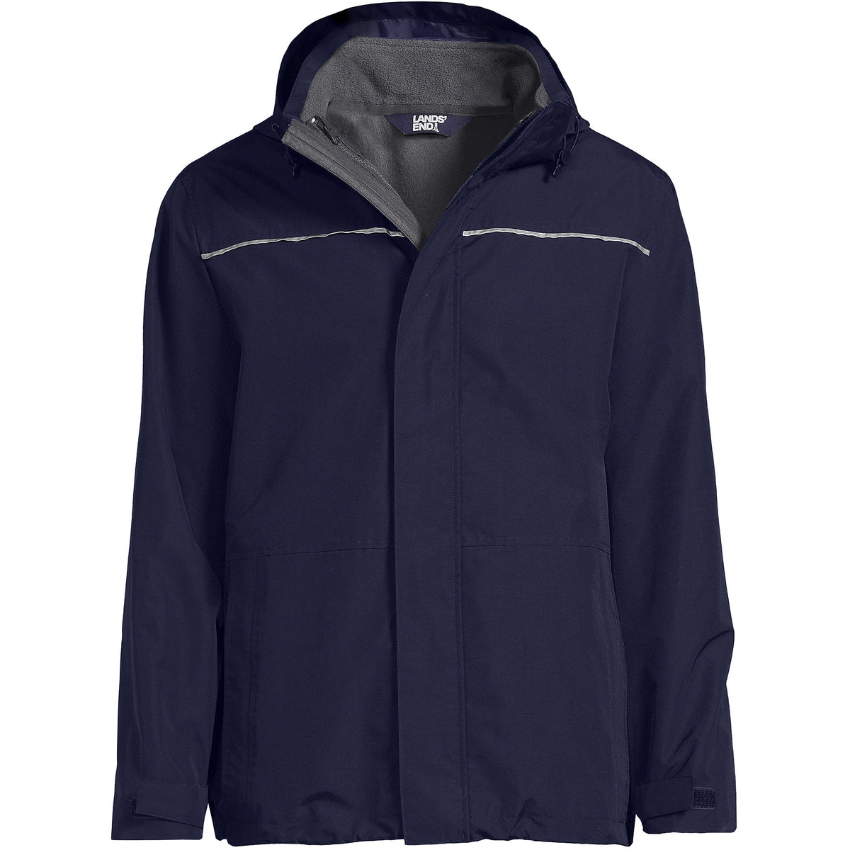 School Uniform Men's Big 3-in-1 Squall Jacket