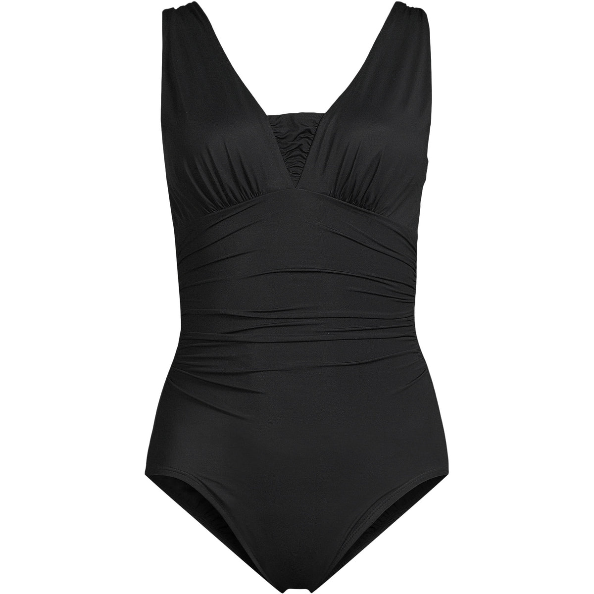 Women's D-Cup New SlenderSuit Grecian Adjustable Low Leg One Piece