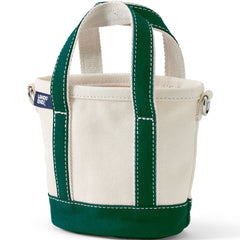 Mini Natural Open Top Canvas Tote Bag