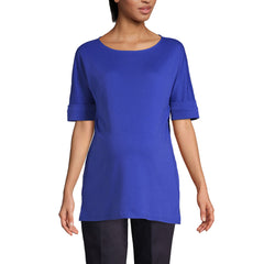 Women's Maternity Cotton Polyester Short Sleeve Shirt