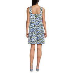 Women's Silky Knit Mini Shift Dress