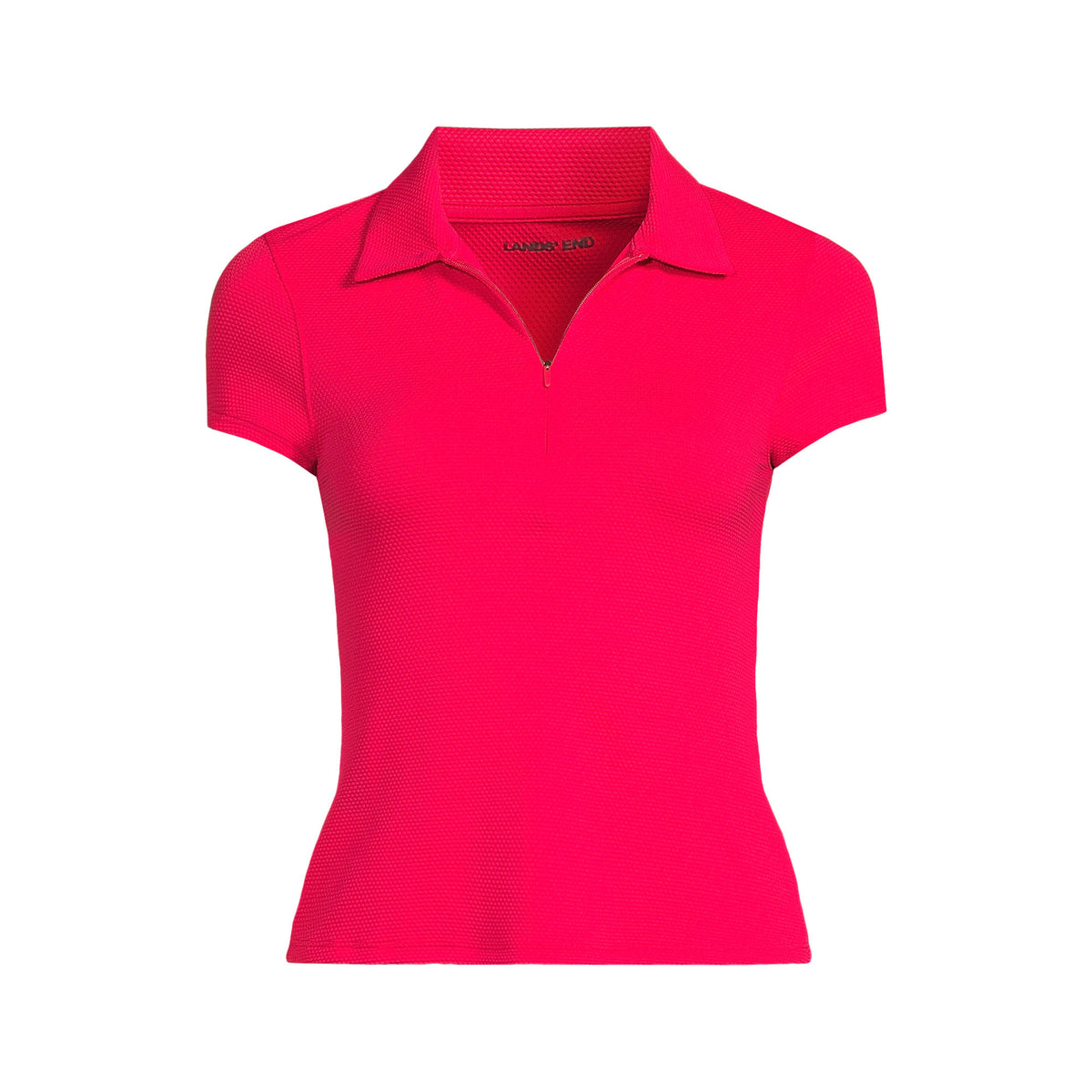 Women's SunShade UPF 50 Short Sleeve Pique Johnny Collar Rash Guard