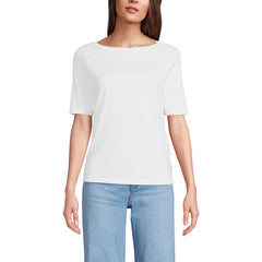 Women's Supima Boatneck Top