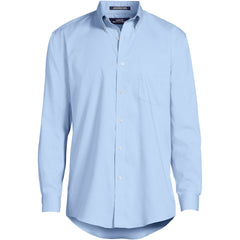 Men's Big & Tall Long Sleeve Buttondown No Iron Pinpoint Shirt