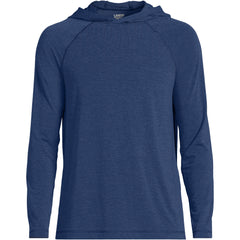 Men's SunShade UPF 50 Cooling Long Sleeve Hooded Swim Tee Rash Guard