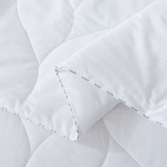 Waverly Antimicrobial Cotton White Duck Down and Feather Bed Blanket
